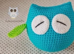 Naka-crocheted owl pattern